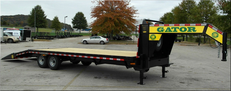 Gooseneck flat bed trailer for sale14k  Hocking County, Ohio